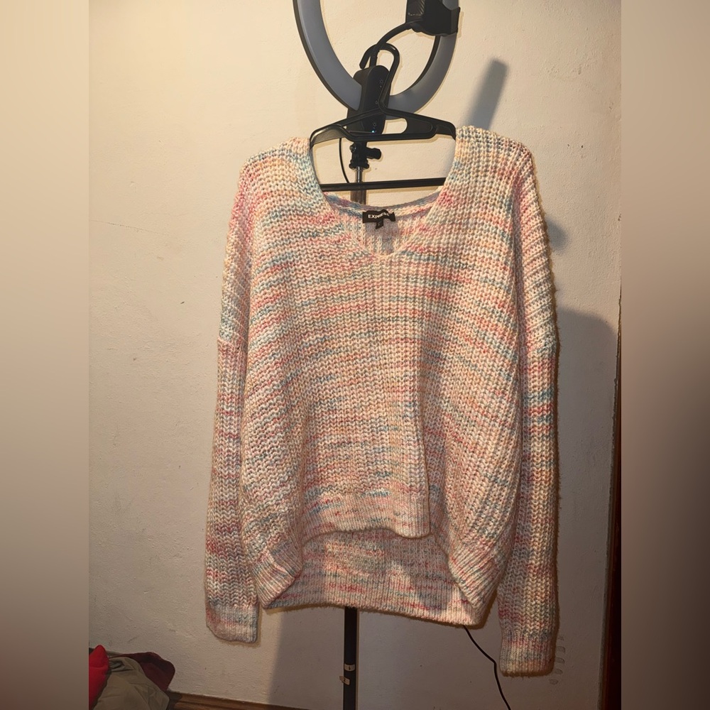 Express Rainbow Sweater